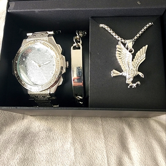 watch bracelet necklace - Picture 1 of 2